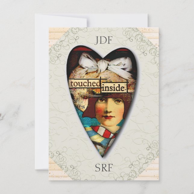 Tarjeta De Agradecimiento Gracias, etc. (Anverso)