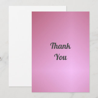 Tarjeta De Agradecimiento Gracias/Felicitaciones