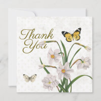Gracias Fleur de Lis Daffodil Flor Mariposa