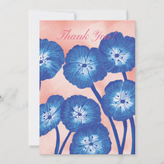 Tarjeta De Agradecimiento Gracias Floral Card