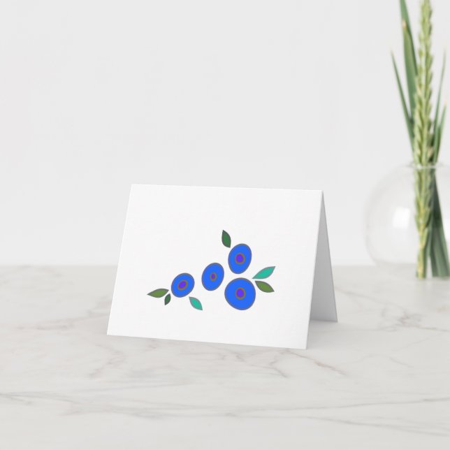 Tarjeta De Agradecimiento Gracias Flores (Anverso)