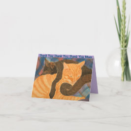 Tarjeta De Agradecimiento Gracias, Gracias, Mamá, Gracias.