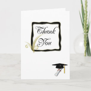 Tarjeta De Agradecimiento Gracias Graduación