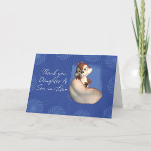 Tarjeta De Agradecimiento Gracias hija y yerno 6