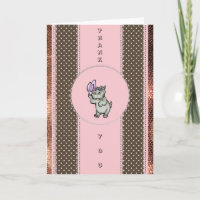 Gracias Hippo Rosa Gold Pink