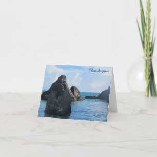 Tarjeta De Agradecimiento Gracias - Horseshoe Beach Bermuda