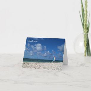 Tarjeta De Agradecimiento Gracias - Isla Grand Bahama