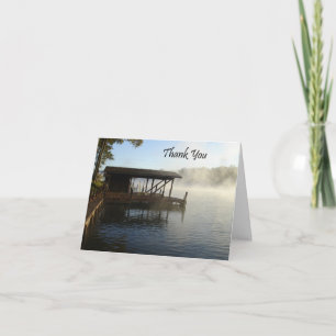 Tarjeta De Agradecimiento Gracias Lago