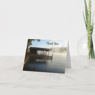 Tarjeta De Agradecimiento Gracias Lago