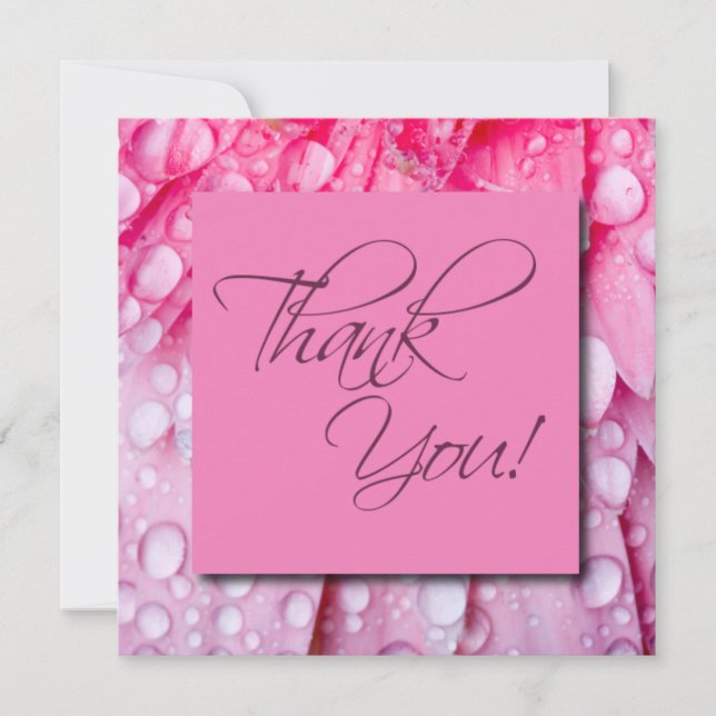 Tarjeta De Agradecimiento Gracias las tarjetas.  Gratitud (Anverso)
