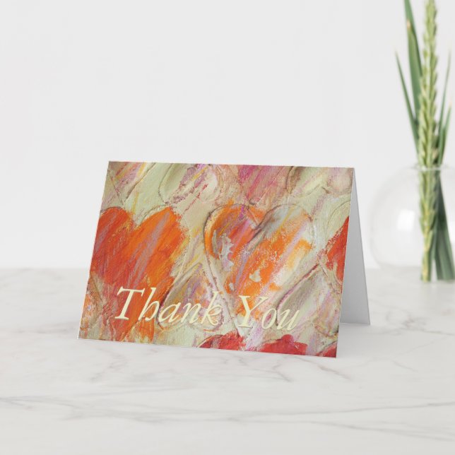 Tarjeta De Agradecimiento Gracias (luego de la pérdida de un ser querido) (Anverso)