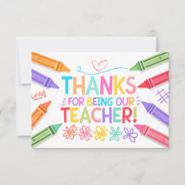 Tarjeta De Agradecimiento Gracias Maestro Card