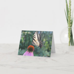 Tarjeta De Agradecimiento Gracias - Mariposa