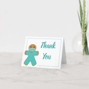Tarjeta De Agradecimiento Gracias Médico de enfermería Gingerbread Personali
