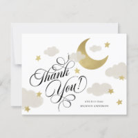 Gracias Moon Stars Cloud Baby Shower