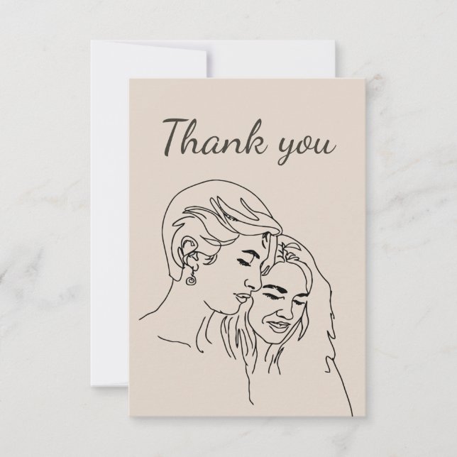 Tarjeta De Agradecimiento Gracias Mujeres Amistad (Anverso)