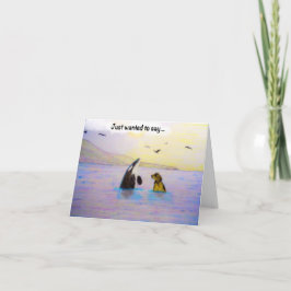 Tarjeta De Agradecimiento ¡Gracias Pawprints!