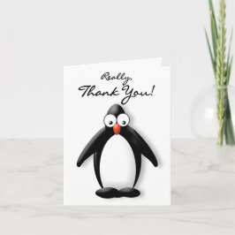 TARJETA DE AGRADECIMIENTO GRACIAS - PENGUIN COLLECTION
