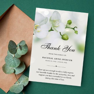 Tarjeta De Agradecimiento Gracias Personalizado Funeral Foto Solidaridad