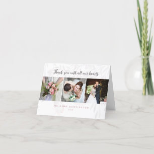 Tarjeta De Agradecimiento Gracias plegado al sueño de una noche de verano