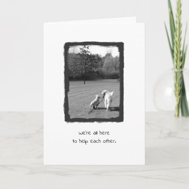 Tarjeta De Agradecimiento ¡Gracias por ayudarme! (Anverso)