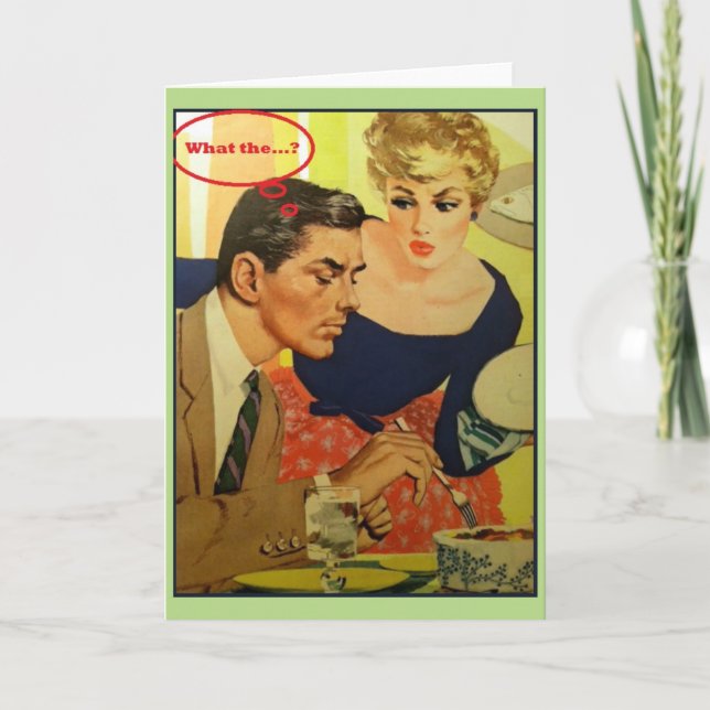 Tarjeta De Agradecimiento Gracias Por "Cocinar" (Anverso)