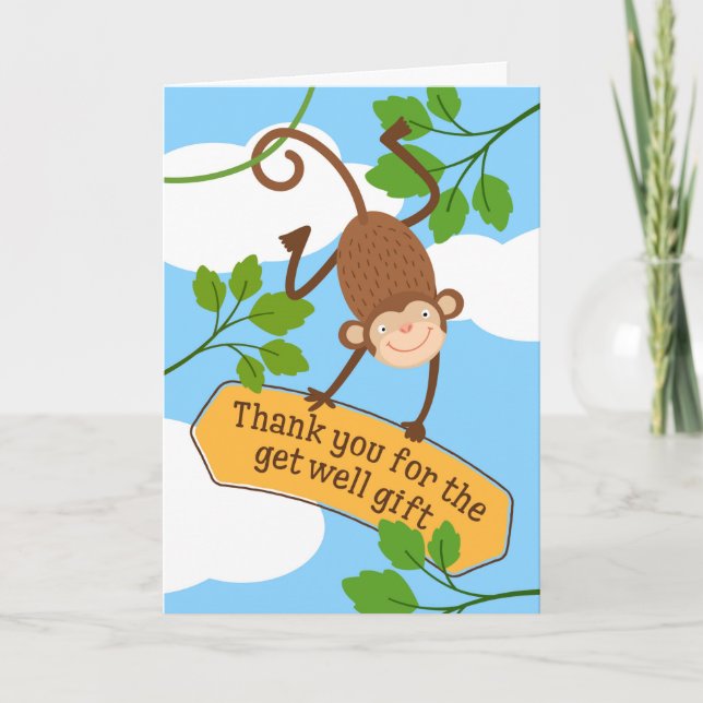 Tarjeta De Agradecimiento Gracias por conseguir un buen regalo - Personaliza (Anverso)
