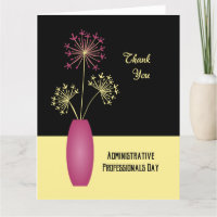 Gracias por el día de los profesionales administra