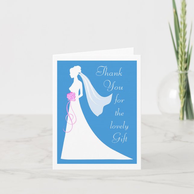 Tarjeta De Agradecimiento Gracias por el encantador regalo (Anverso)