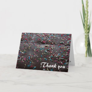 Tarjeta De Agradecimiento Gracias por el pastel