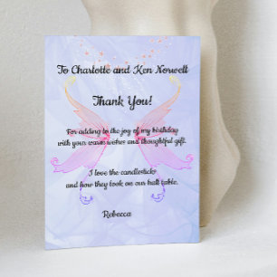 Tarjeta De Agradecimiento Gracias por el regalo