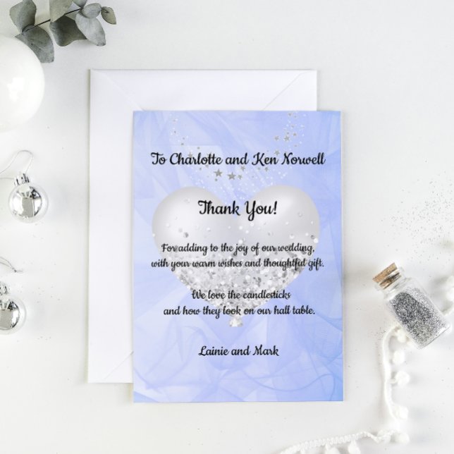 Tarjeta De Agradecimiento Gracias por el regalo Boda 3 (Subido por el creador)