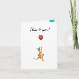 Tarjeta De Agradecimiento ¡Gracias por el regalo de bebé!