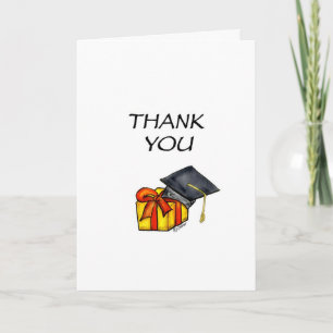 Tarjeta De Agradecimiento Gracias por el regalo de la graduación - regalo