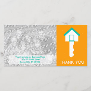 Tarjeta De Agradecimiento gracias por el regalo para el hogar