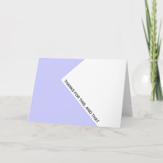 Tarjeta De Agradecimiento Gracias por esto y por eso