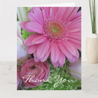 Tarjeta De Agradecimiento Gracias por la atención médica-Floral/Personalizad
