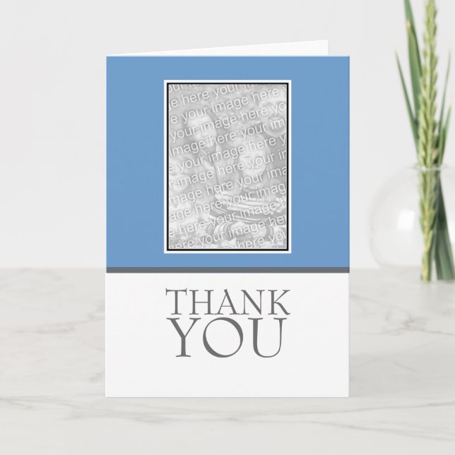Tarjeta De Agradecimiento Gracias por la foto (Anverso)