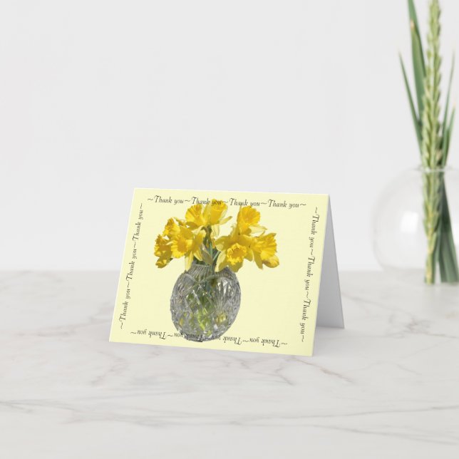 Tarjeta De Agradecimiento Gracias por la hospitalidad (Anverso)