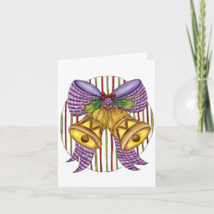 Tarjeta De Agradecimiento Gracias por Navidad Vintage
