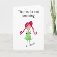 Gracias por no fumar
