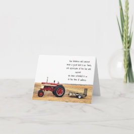 Tarjeta De Agradecimiento Gracias por su amabilidad