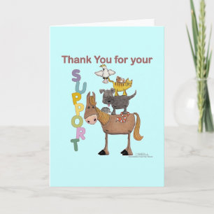 Tarjeta De Agradecimiento Gracias por su ayuda