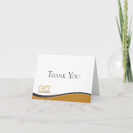 Tarjeta De Agradecimiento Gracias Por Su Negocio