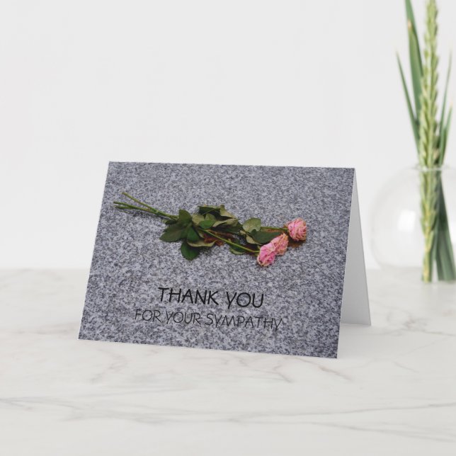 Tarjeta De Agradecimiento Gracias Por Su Solidaridad (Anverso)