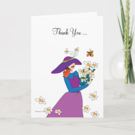 Tarjeta De Agradecimiento Gracias por todo.