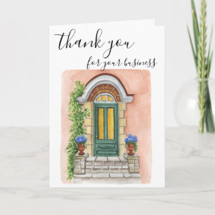 Tarjeta De Agradecimiento Gracias por tu Inmobiliaria de Business Realtor