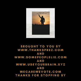 Tarjeta De Agradecimiento Gracias Presidente Joe Biden