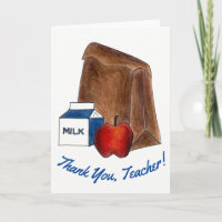 ¡Gracias, Profesor! Apple de almuerzo para bolso e