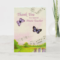 Gracias profesor, música, mariposas
